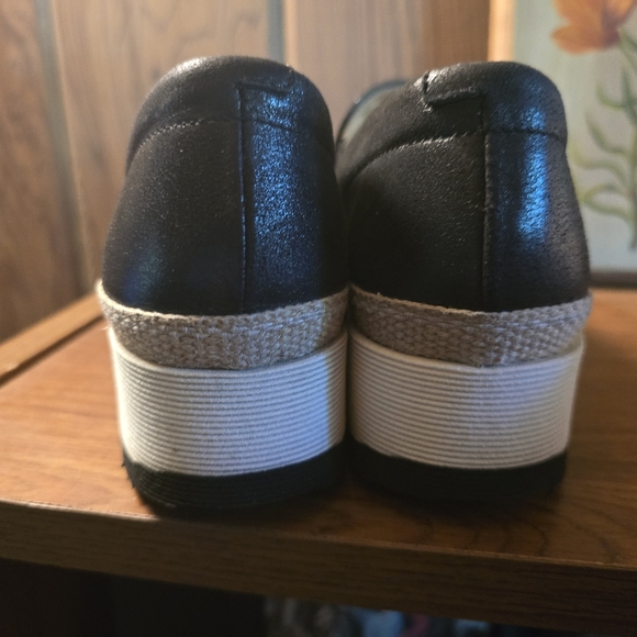 Pons Quintana Women's 6006 Lyon Black Slip-On Shoes - Picture 3 of 10